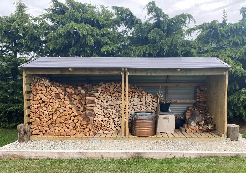 How you store firewood